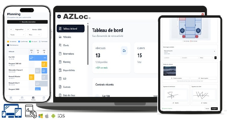 AZLoc Pro - Gérer votre activité comme un pro